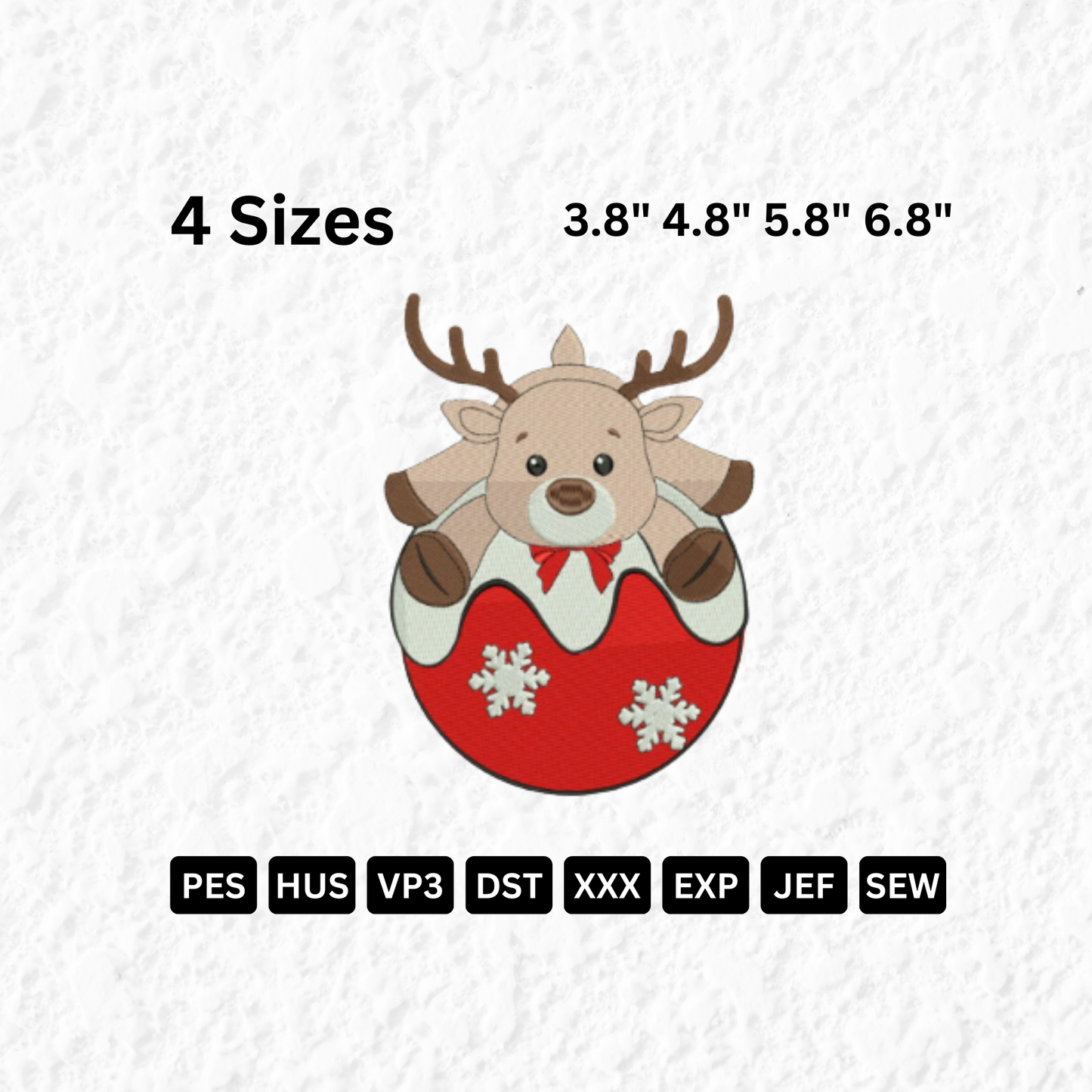 Reindeer Bauble