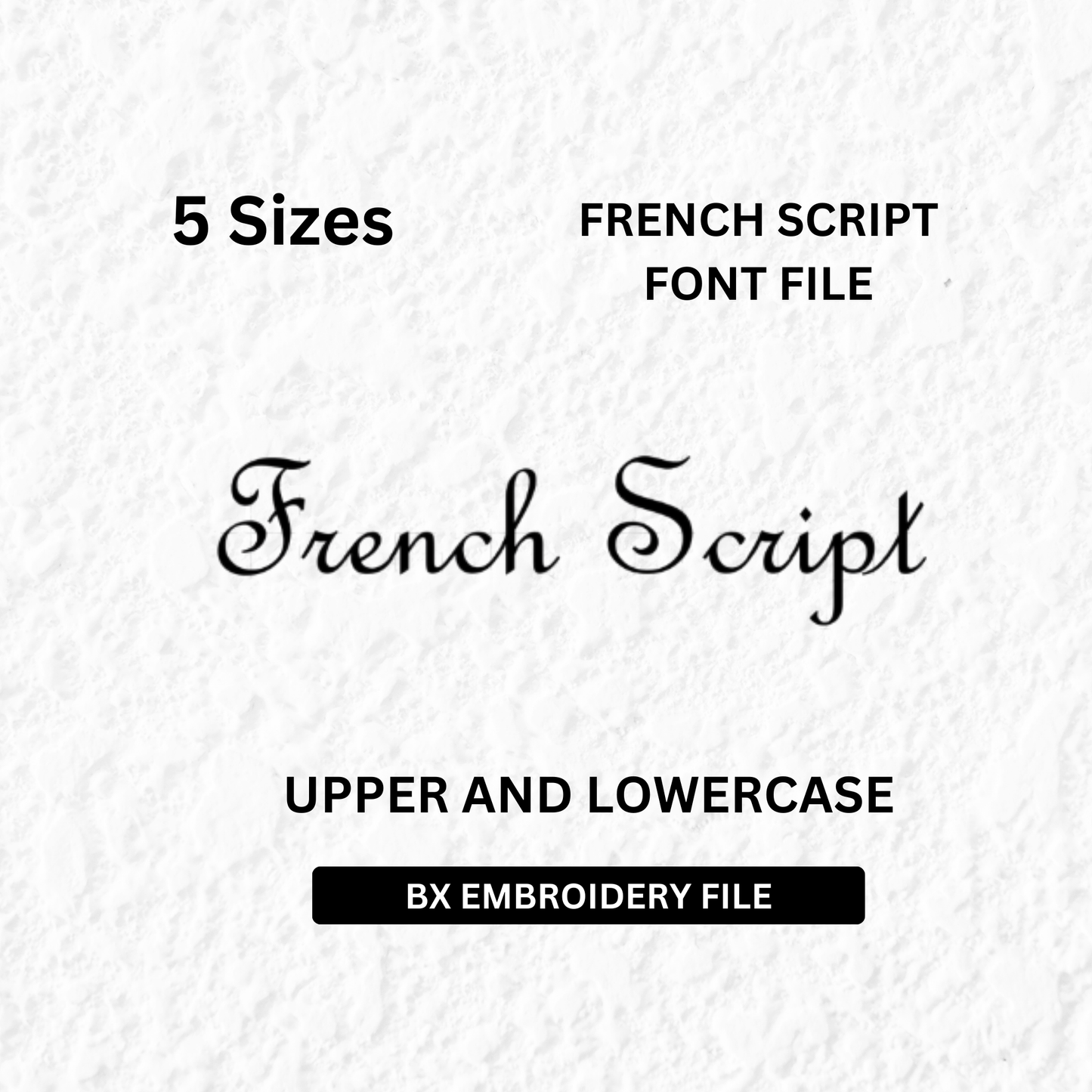 French Script Font (BX FONT)