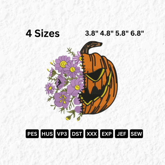 Floral Pumpkin