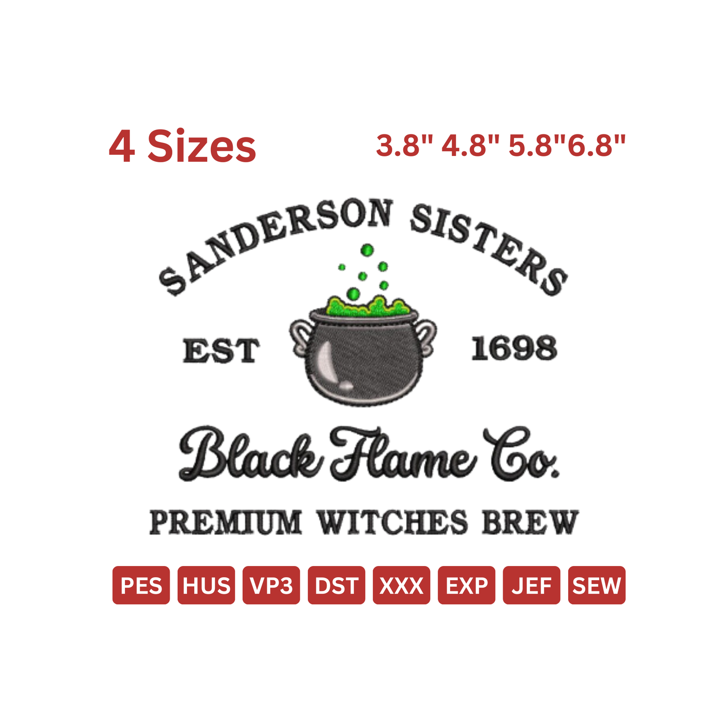 Sanderson Sister Black Flame