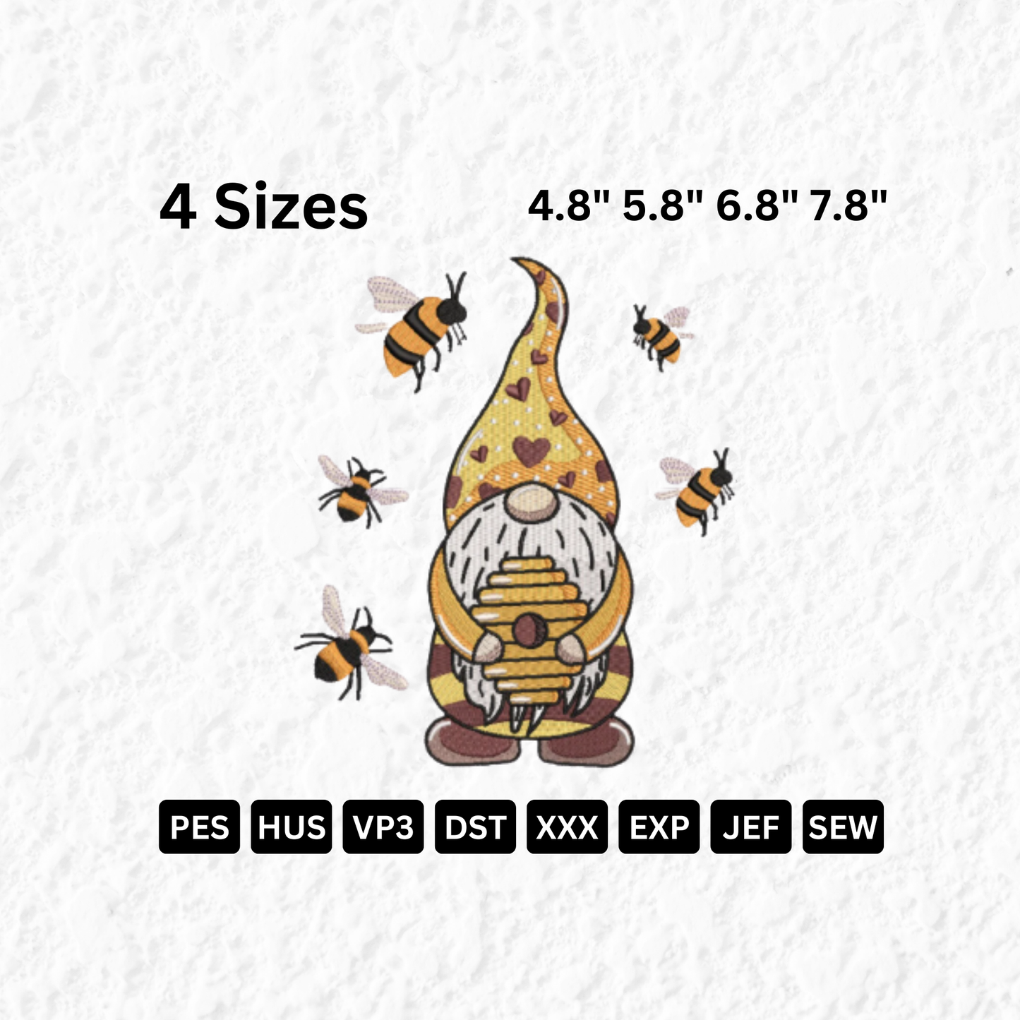 Honey Bee Gnome