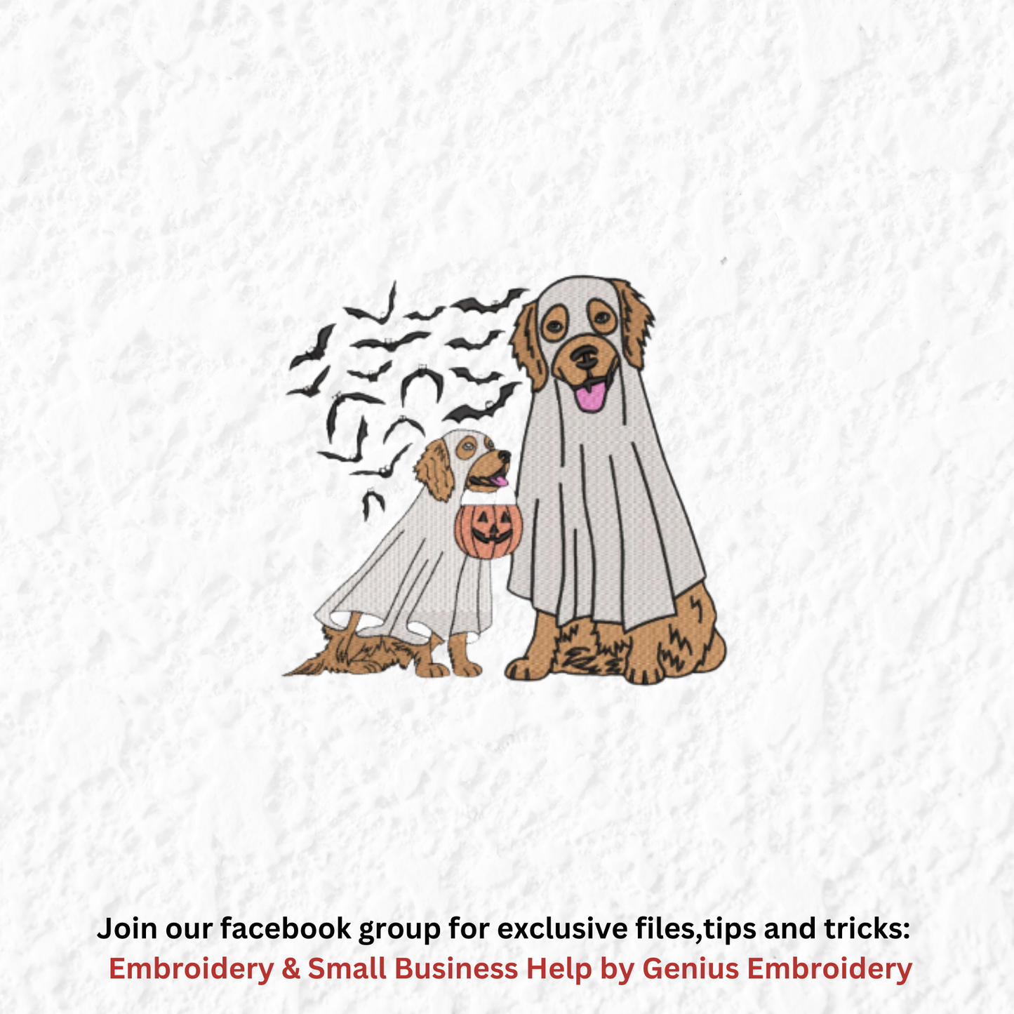 Dog Halloween Bats