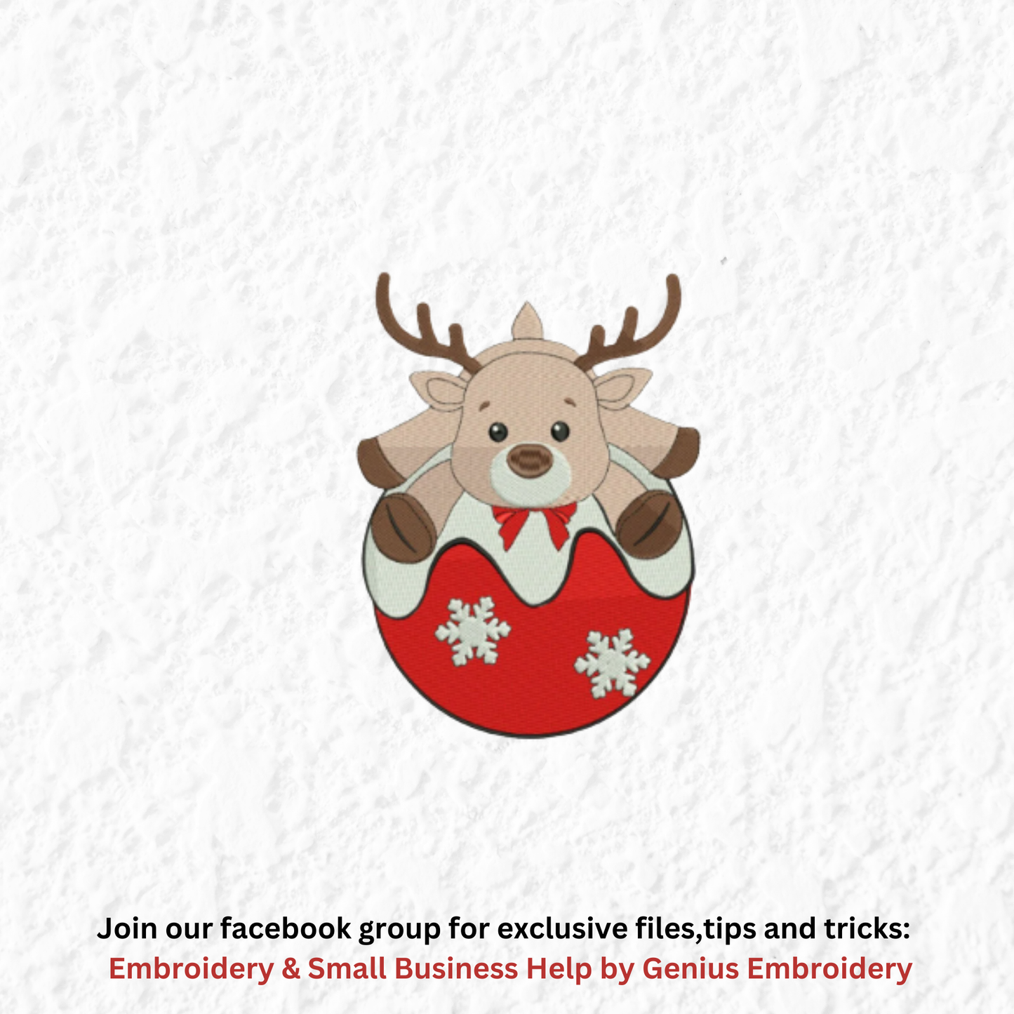 Reindeer Bauble