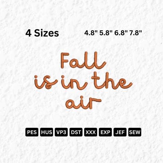 Fall is in the air